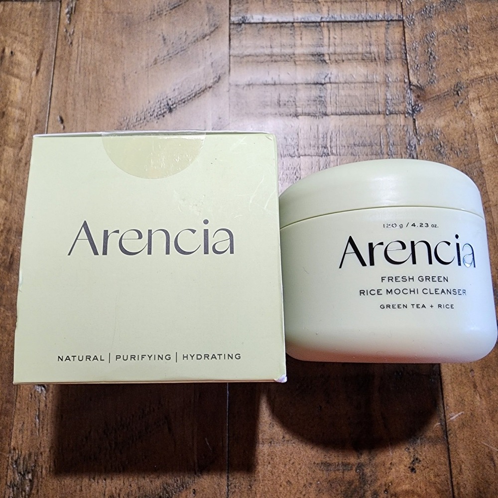 Arencia Fresh Green Rice Mochi Cleanser Green Tea Rice 120g 4.23oz K-Beauty